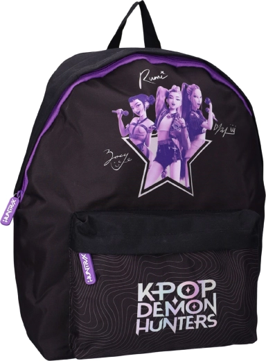 K-pop demon hunters Shadow Beats hátizsák 24,5 l fekete