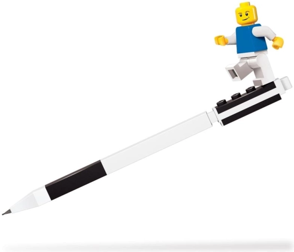 Játékos LEGO dizájn minifigurával