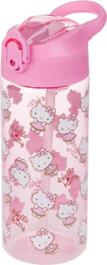 Tritan kulacs szívószállal Hello Kitty Sweet Leopard 500 ml BAAGL