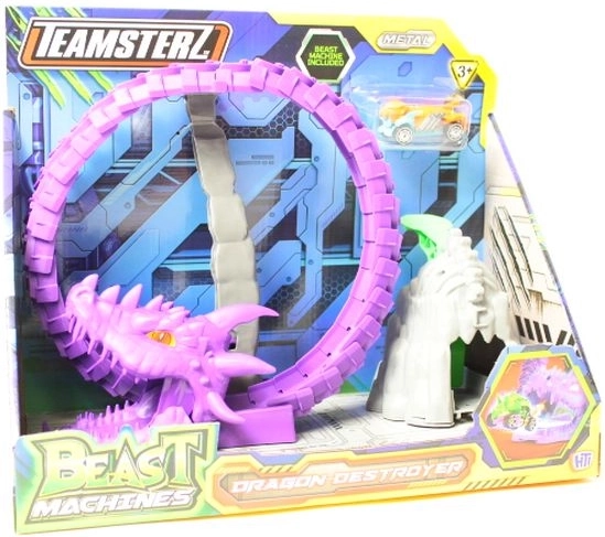 Teamsterz Dragon Destroyer versenypálya kisautóval