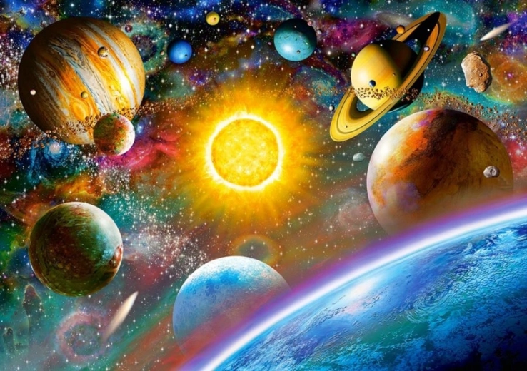 Castorland 500 darabos Űr puzzle