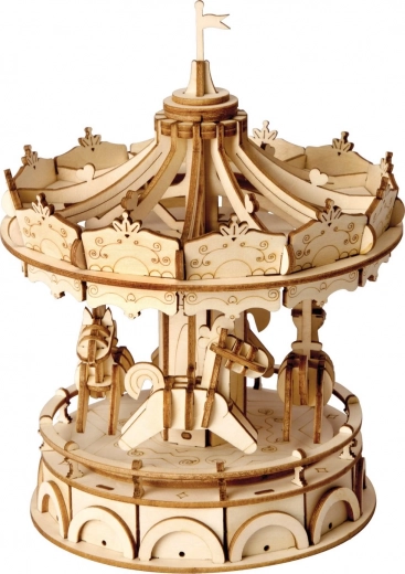 Rolife 3D Fa Puzzle Körhinta