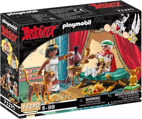 Asterix: Császár Caesar és Kleopátra királynő – PLAYMOBIL játékkészlet