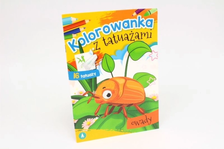 OwadOK tattoo – rovarmintás kifestők és lemosható tetoválások