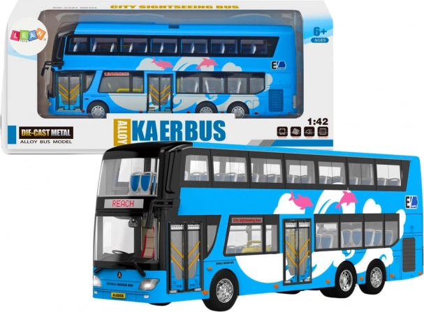 Kék emeletes túrabusz 1:42