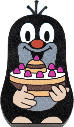 Detoa mágnes Tapsi Hapsi (a kisvakond) és torta