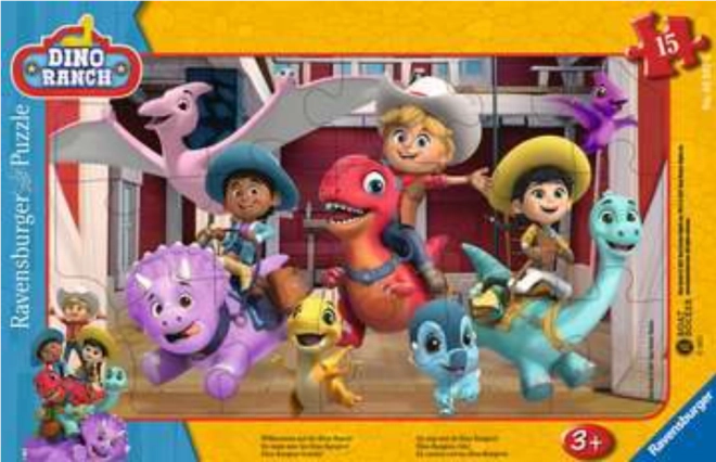 Ravensburger puzzle Dino Ranch 15 darab