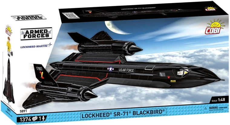 Cobi Armed Forces Lockheed SR-71 Blackbird építőkészlet 1:48