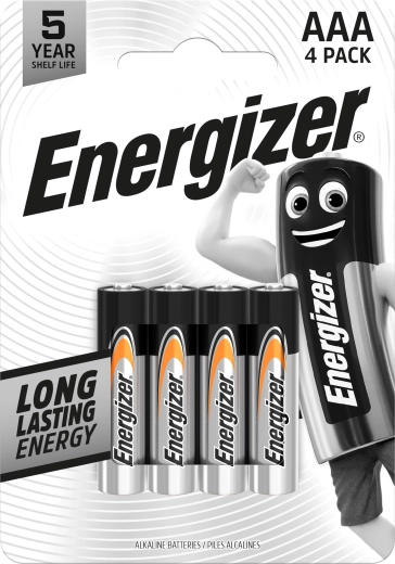 Energizer Everyday AAA alkáli elemek 4 db
