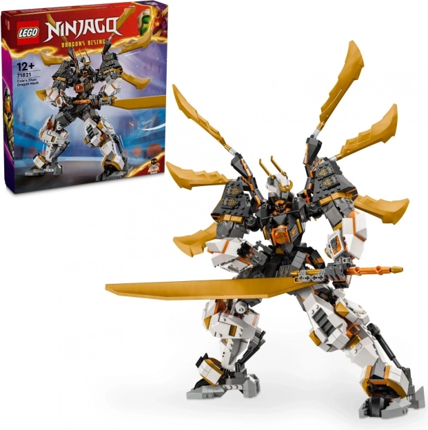 Lego Ninjago: Cole titánsárkány mecha