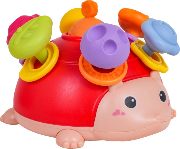 Csörgő karikák és vidám beillesztős játék