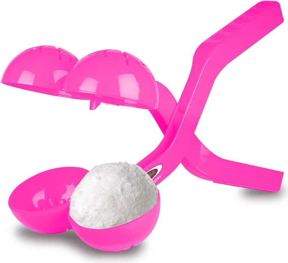 Snow Play Duo hó-labdakészítő 38 cm, rózsaszín