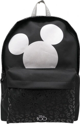 Mickey Mouse mintás hátizsák fekete