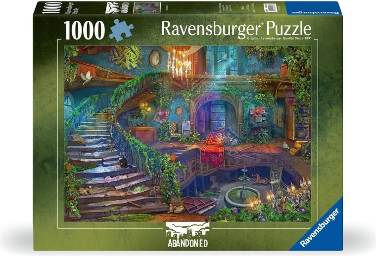 Ravensburger puzzle Abandoned: Üres szobák a hotelben 1000 darabos