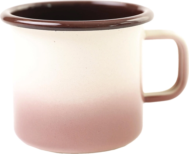 Zománcozott bögre Cappuccino 0,37 l, átmérő 8 cm