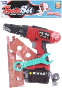 Gyerek akkumulátoros fúró tartozékokkal