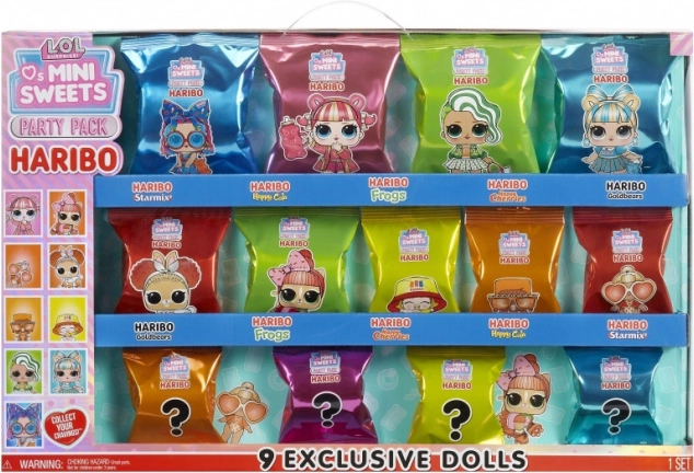 LOL Surprise Loves Mini Sweets x HARIBO party pack – babaszett és édességek