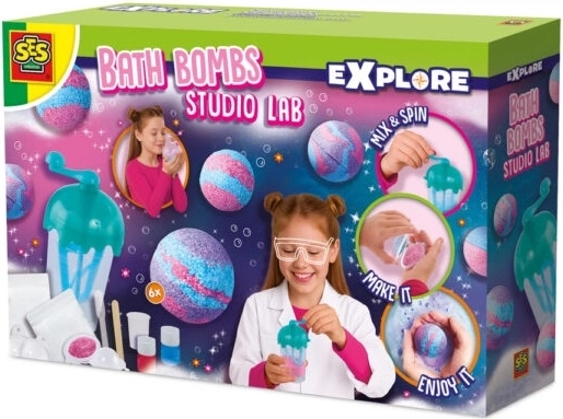 SES laboratórium pezsgő fürdőgolyók