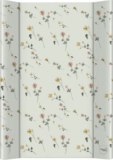 Ceba Baby pelenkázó alátét merev lappal 50 × 70 cm basic floral breeze