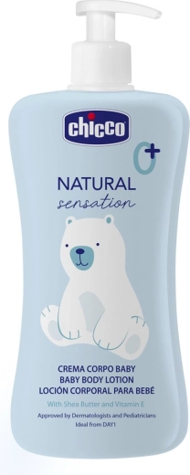 Chicco Natural Sensation testápoló tej sheavajjal és E-vitaminnal 500 ml