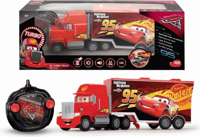 RC autó Mack Turbo a Verdák filmből