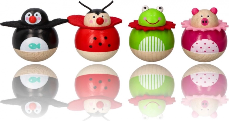 Fel nem boruló fa állatka – béka, Goki