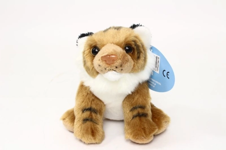 Ziki plüss ülő tigris 14 cm