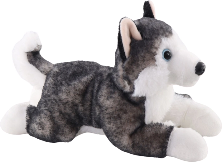 Plüss husky 26 cm