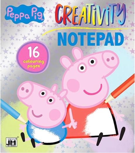 Peppa malacka kifestőblokk – 16 lap