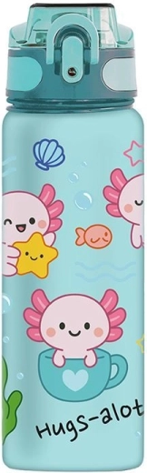 750 ml-es tritán palack Axolotl