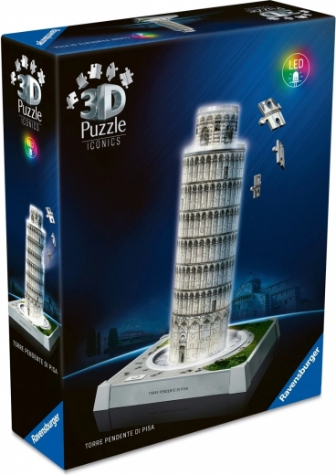 3D puzzle ferde pisai torony ravensburger