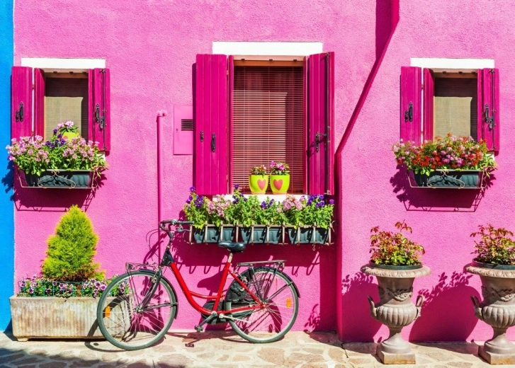 Bluebird puzzle Burano szigete Olaszországban 500 darab