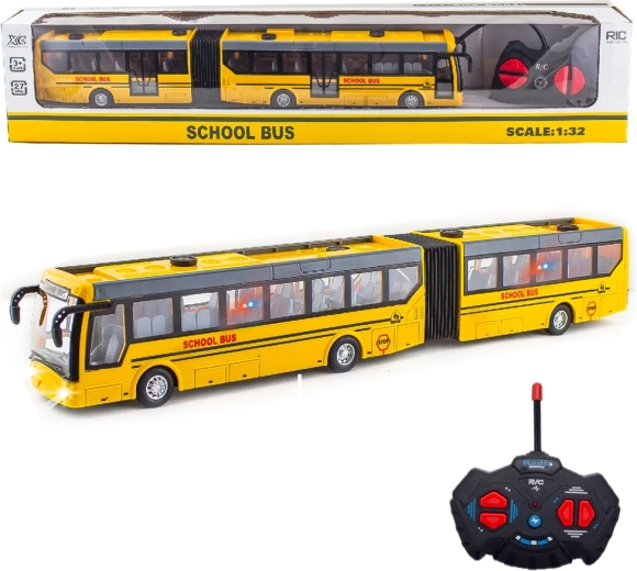 R/C csuklós iskolabusz 1:32