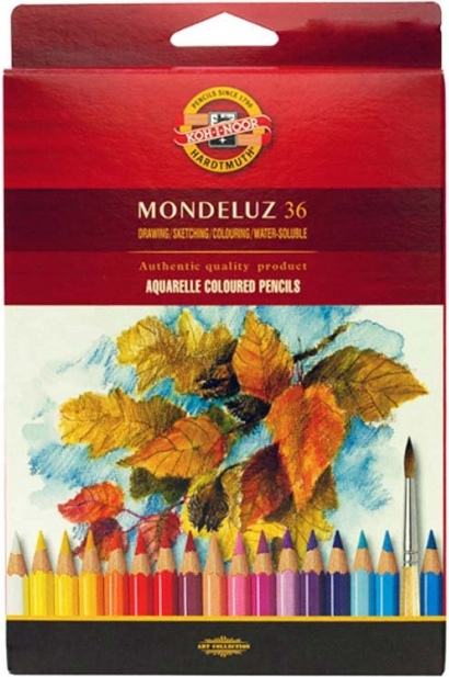 KOH-I-NOOR MONDELUZ akvarell színesceruzák, 36 db