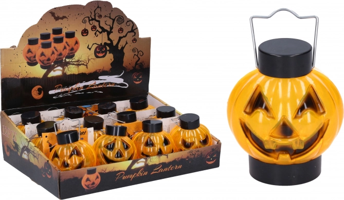 világító halloween tök 8 × 7 cm