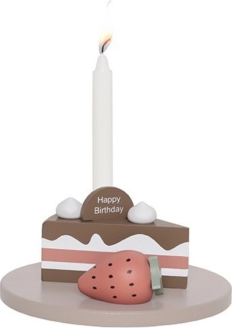 Jabadabado torta alakú gyertyatartó