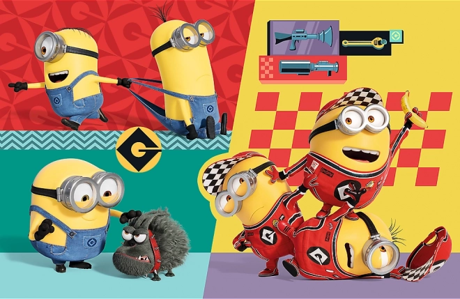 TREFL puzzle Gru 4: Szórakozás Minyonokkal 54 darab