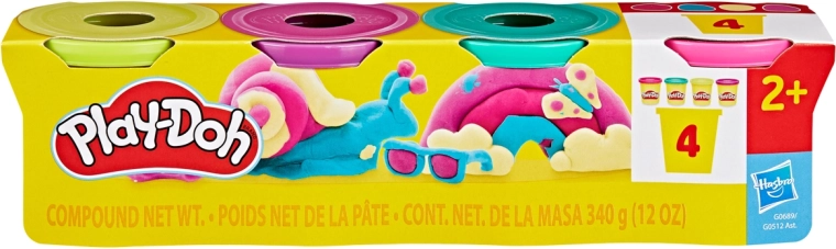 Play-Doh gyurmakészlet 4×85 g
