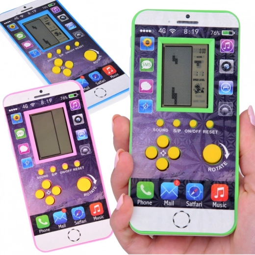 Zsebes elektronikus Tetris játék