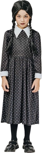 Gótikus lány jelmez 130–140 cm