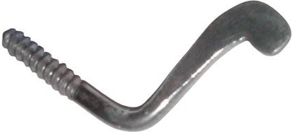 Acél forgókapocs menettel, 50 mm, fényes (20 db)