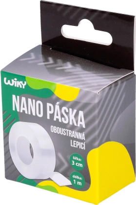 Kétoldalas átlátszó nano ragasztószalag