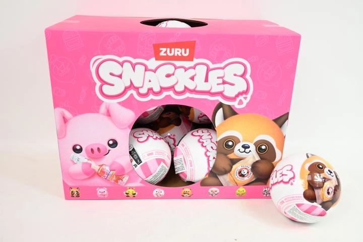 ZURU Snackles plüss figura meglepetés gömbben – 3. széria
