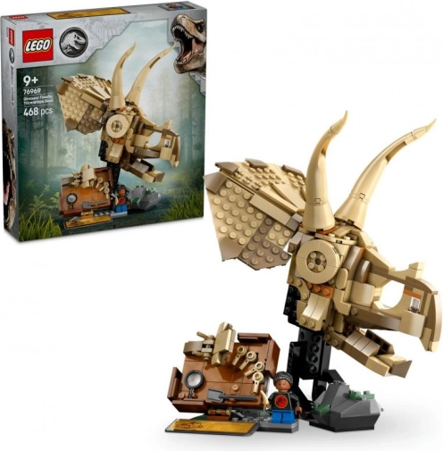 LEGO Jurassic World Triceratops Csontváz