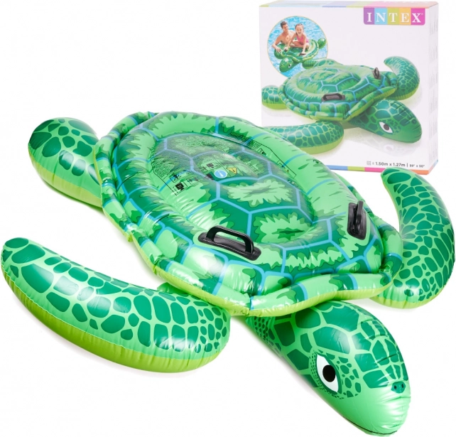Intex teknős alakú felfújható matrac gyerekeknek, 150 cm