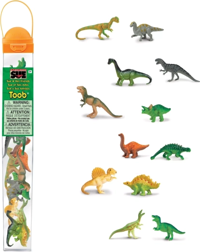 Safari Ltd. TOOBS cső dinoszauruszok – Sue és barátai