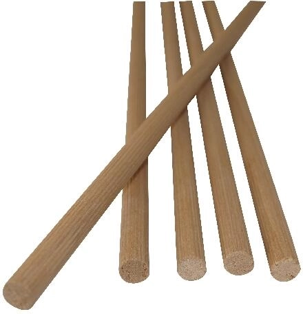 Fából készült, bordázott tipli 10 mm FSC (5 db = 4 fm)