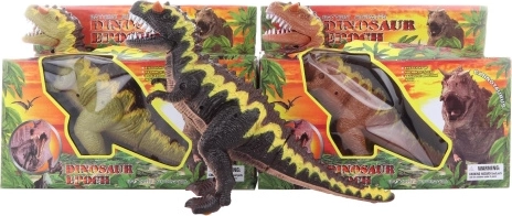 Sétáló dinoszaurusz fénnyel és hanggal