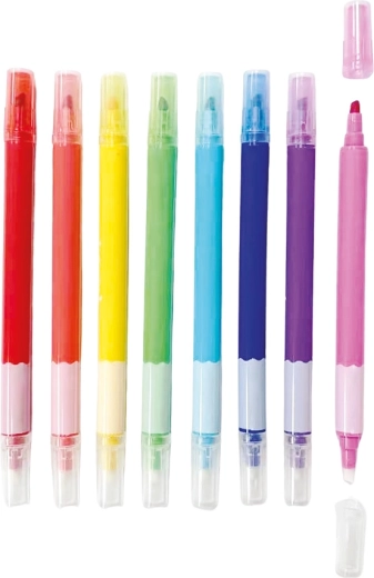 CreaFun színváltó filctollak, 8 darabos készlet