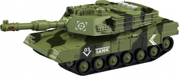 Lendkerekes tank fény- és hangeffektekkel 25 cm